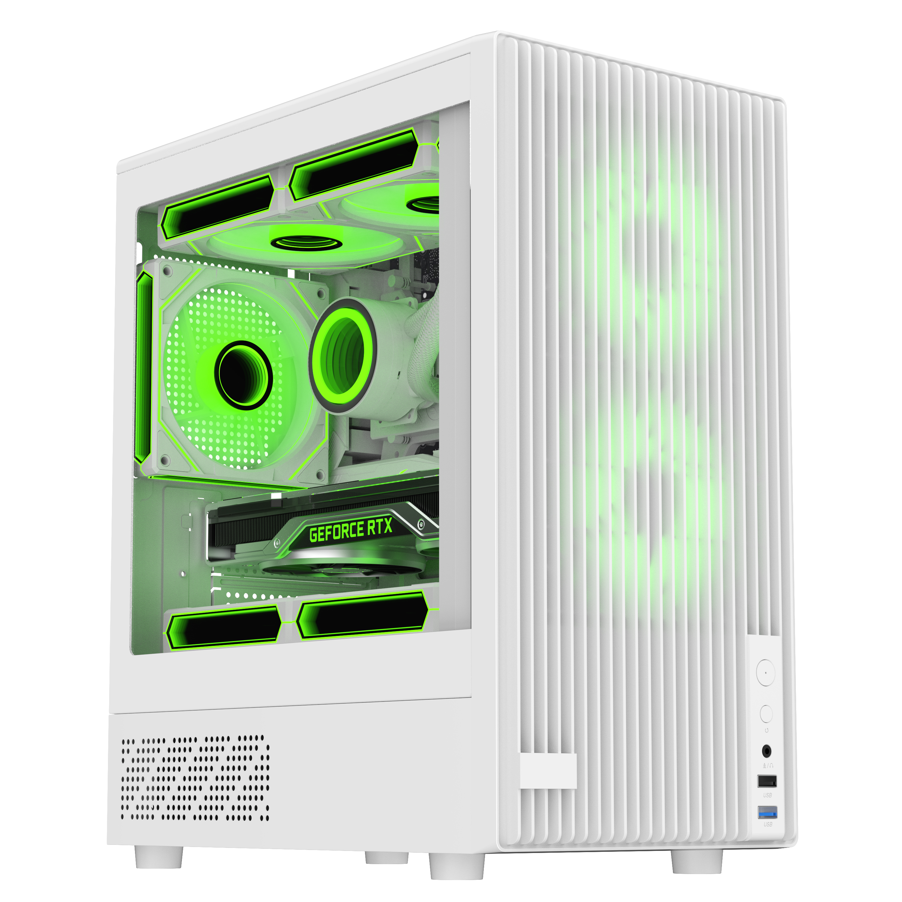 V20 Mesh Front Panel PC Case White - IFORGAME - IFORGAME - Esports ...